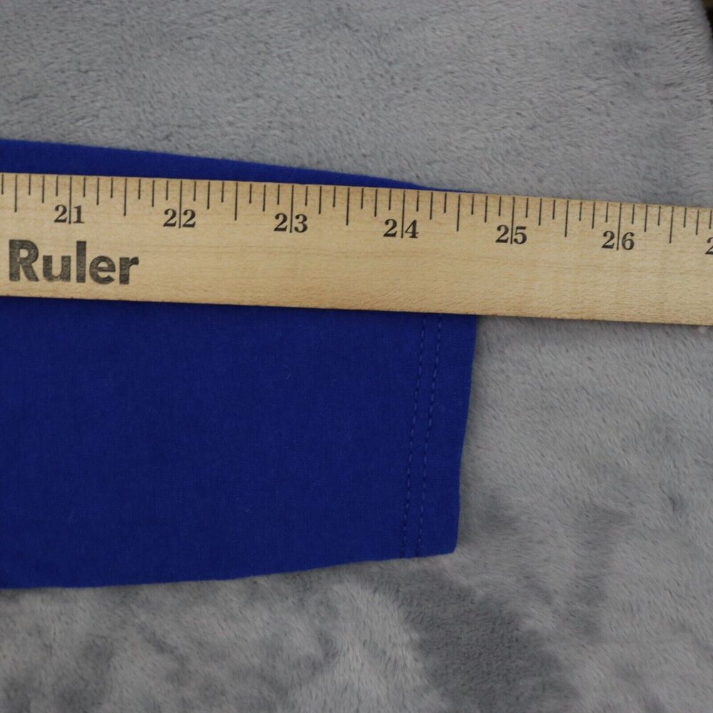 Russell Athletic Shirt Womens M Blue Long Sleeve Round Neck Knit Casual T Shirt - Picture 5 of 16